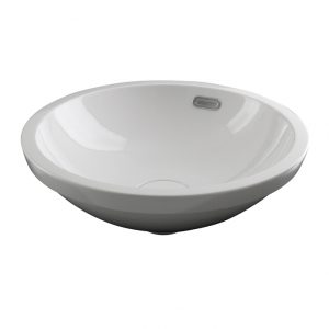 Lavabo 42cm semi-encastre con rebosadero Forma Rondo Noken